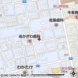 福島労働協会周辺の地図