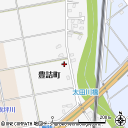 新潟県長岡市豊詰町49周辺の地図