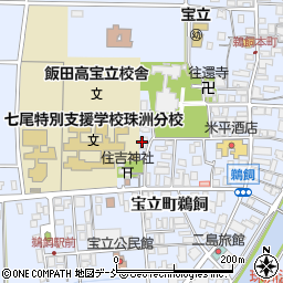 石川県珠洲市宝立町鵜飼子周辺の地図