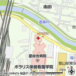 星総合病院周辺の地図