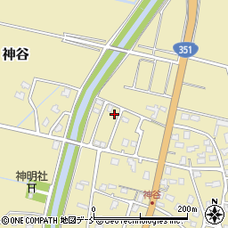 新潟県長岡市神谷1648-22周辺の地図