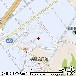 新潟県長岡市横枕町周辺の地図