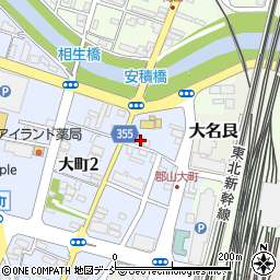 松河アパート周辺の地図