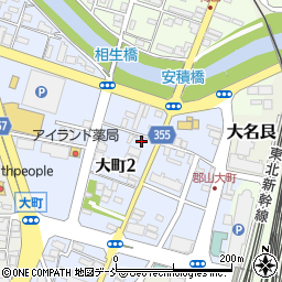 株式会社コーデック　福島営業所周辺の地図