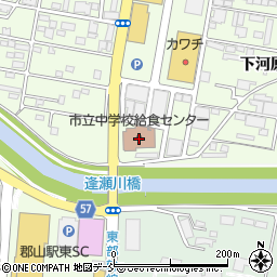 日本通運株式会社郡山支店　家電リサイクル受付周辺の地図