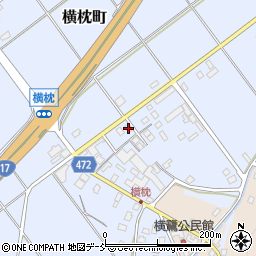 新潟県長岡市横枕町262周辺の地図