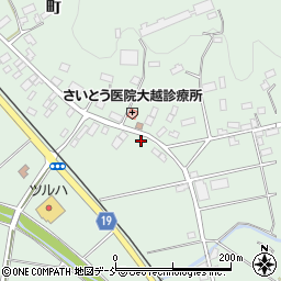 福島県田村市大越町下大越本風呂154周辺の地図