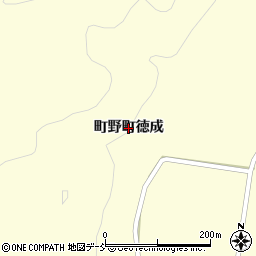 石川県輪島市町野町（徳成）周辺の地図