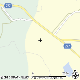 石川県輪島市町野町金蔵レ周辺の地図