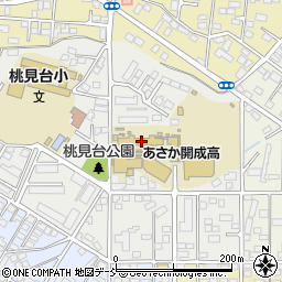 福島県立あさか開成高等学校周辺の地図