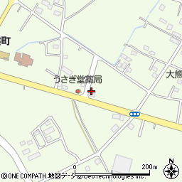 株式会社東邦銀行　大熊支店周辺の地図