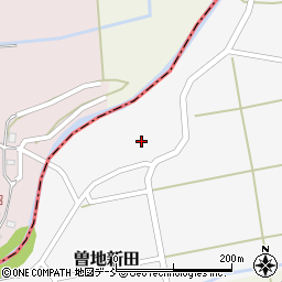 新潟県柏崎市曽地新田4周辺の地図