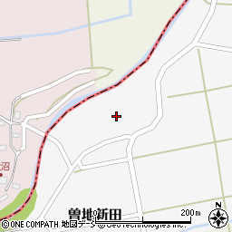 新潟県柏崎市曽地新田6周辺の地図