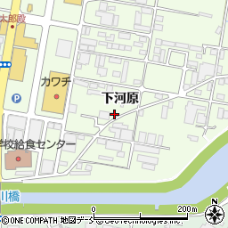 ダスキン　松川屋周辺の地図