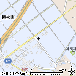 新潟県長岡市横枕町357周辺の地図