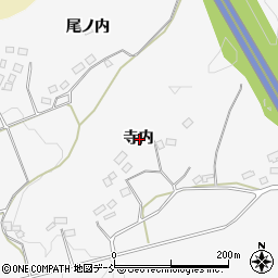 福島県田村市船引町遠山沢寺内周辺の地図