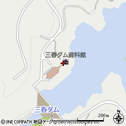 国土交通省三春ダム管理所周辺の地図