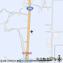 石川県珠洲市宝立町春日野16周辺の地図