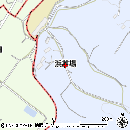 福島県三春町（田村郡）沼沢（浜井場）周辺の地図