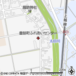 豊詰町ふれあいセンター周辺の地図