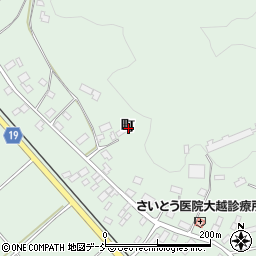 福島県田村市大越町下大越町周辺の地図