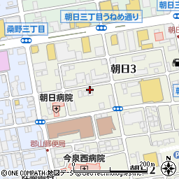 カフェ&居酒屋 橙家 朝日店周辺の地図