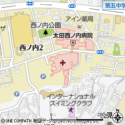 太田綜合病院指定居宅介護支援事業所周辺の地図