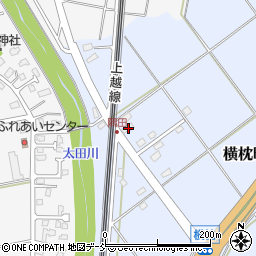 新潟県長岡市横枕町222周辺の地図