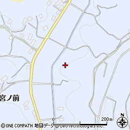 福島県田村郡三春町沼沢周辺の地図