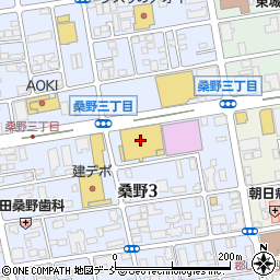 六角堂桑野店周辺の地図
