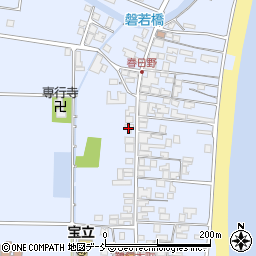 石川県珠洲市宝立町春日野1-86周辺の地図