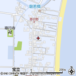 石川県珠洲市宝立町春日野1-119周辺の地図