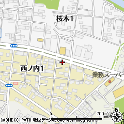 株式会社キタック福島事務所周辺の地図