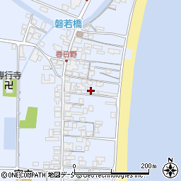石川県珠洲市宝立町春日野1-151周辺の地図