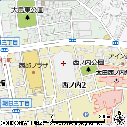 株式会社増子時計店　イトーヨーカドー郡山店周辺の地図