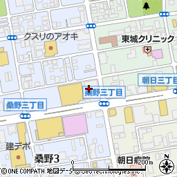 株式会社福島放送周辺の地図