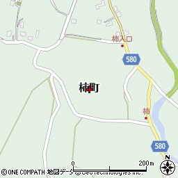 新潟県長岡市柿町周辺の地図