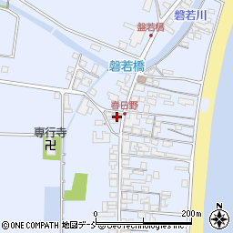 石川県珠洲市宝立町春日野1-80周辺の地図