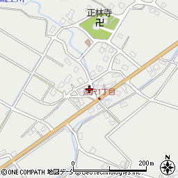 新潟県長岡市深沢町3153周辺の地図