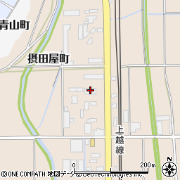 新潟ヨコハマタイヤ株式会社　長岡営業所周辺の地図