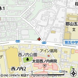 大和リビング株式会社福島営業所周辺の地図