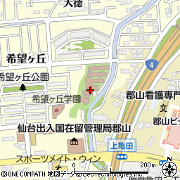 養護老人ホーム福島県希望ケ丘ホーム周辺の地図