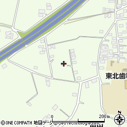 福島県郡山市片平町新蟻塚56周辺の地図