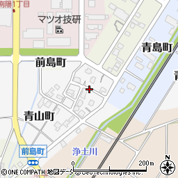 新潟県長岡市青山町周辺の地図