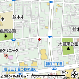 福島医療専門学校周辺の地図