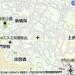 福島県郡山市片平町新蟻塚111-13周辺の地図