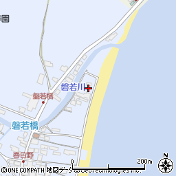 石川県珠洲市宝立町春日野2-82周辺の地図