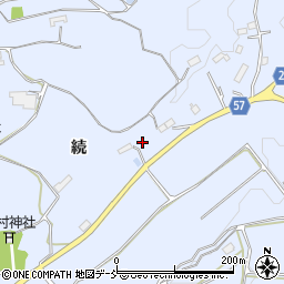 福島県郡山市阿久津町続周辺の地図