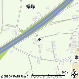 福島県郡山市片平町新蟻塚54周辺の地図