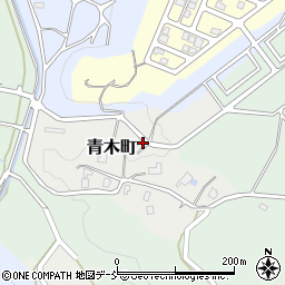 新潟県長岡市青木町周辺の地図